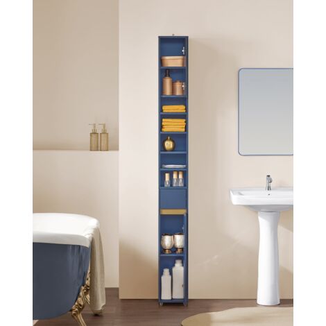 SoBuy Bathroom Tall Cabinet Cupboard Bathroom Storage Cabinet,BZR34-B