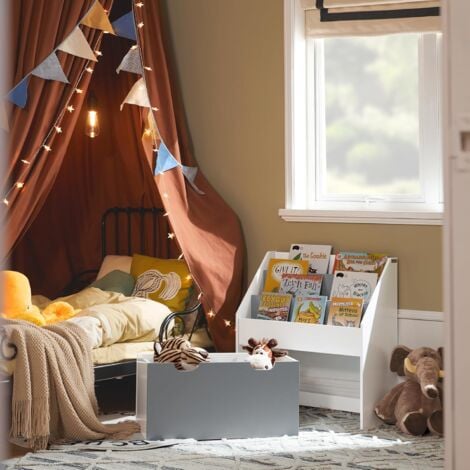 SoBuy Children Kids Bookcase Book Shelf Storage Display Rack Organizer Holder,KMB17-HG
