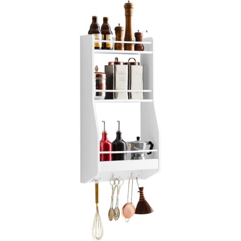 Wall mounted store spice rack ikea