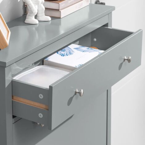 SoBuy Shoe Cabinet Shoe Rack Shoe Storage Cupboard Organizer Unit,FSR89-HG