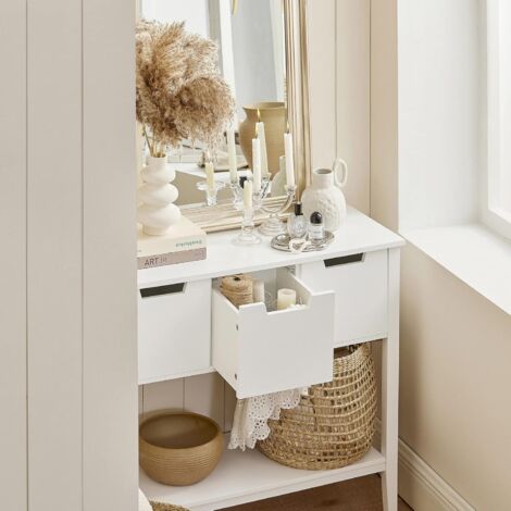 SoBuy Console Table Hall Table Side Table End Table Living Room Table,FSB51-W