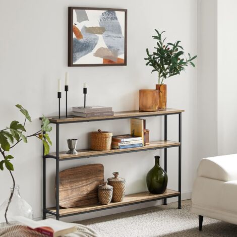 SoBuy Console Table Hall Table with 3 Shelves,FSB49-PZ