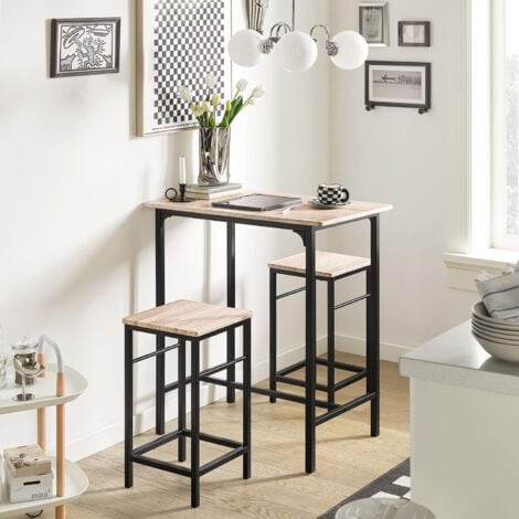 SoBuy OGT10-N,Bar Set-1 Bar Table and 2 Stools
