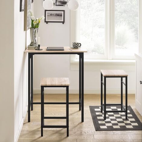 SoBuy OGT10-N,Bar Set-1 Bar Table and 2 Stools