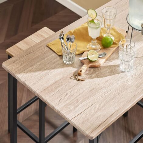 SoBuy OGT11-N,Dining Set Bar Set-1 Bar Table and 4 Stools
