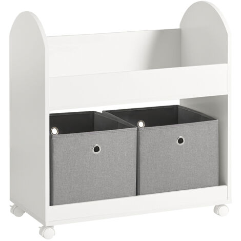 SoBuy Mobile Children Kids Bookcase Book Shelf Toy Shelf