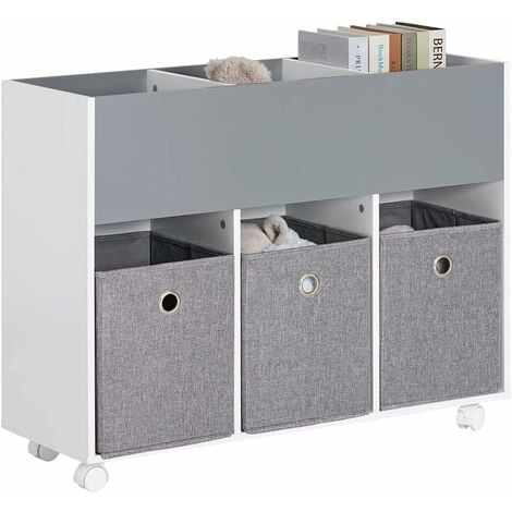 SoBuy Children Toy Storage Bookcase Book Shelf,KMB61-HG
