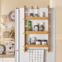 Promotion!!SoBuy Kitchen Storage Trolley Cabinet Cart,Drawer and Shelves,White,FKW46-WN