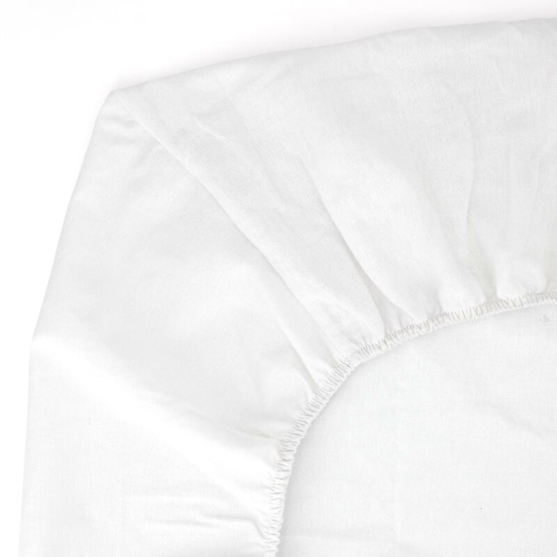 Protège matelas imperméable 160x200 cm bonnet 40cm ARNON molleton 100%  coton contrecollé polyuréthane