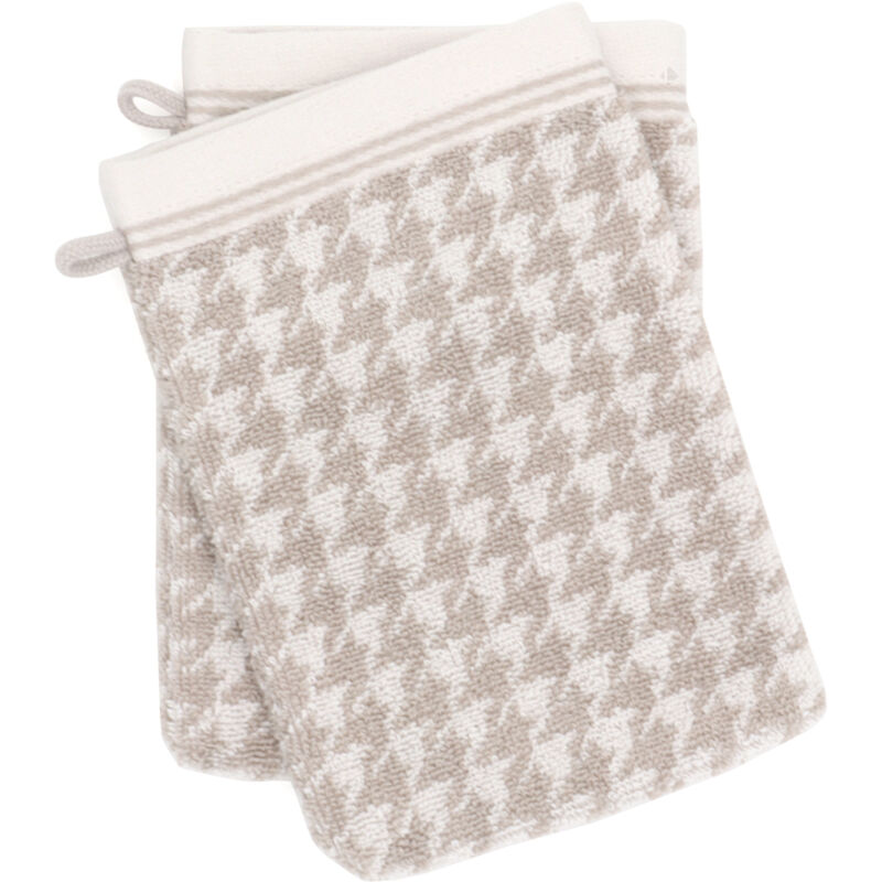 Gant de toilette sable coton Bio 16x21 cm TEX BIO