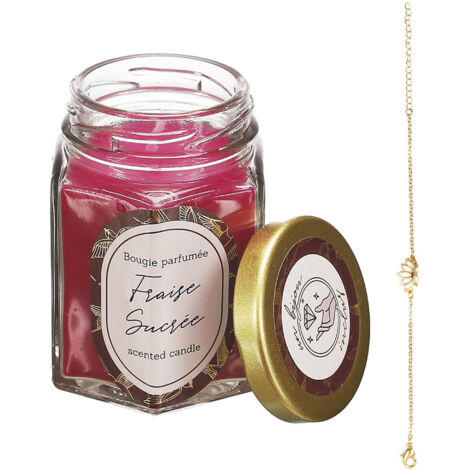 Bougie parfumée CADIX + bracelet surprise (1/2)