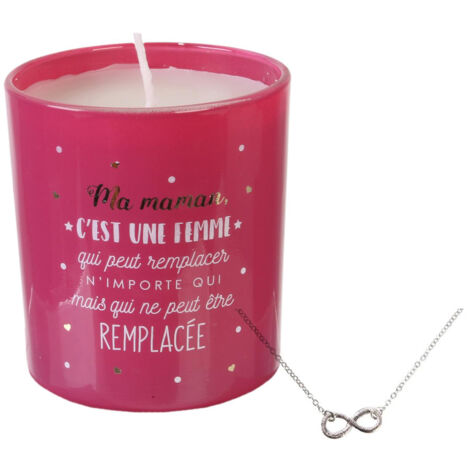 Bougie parfumée MARBELLA + bracelet surprise (1/3)