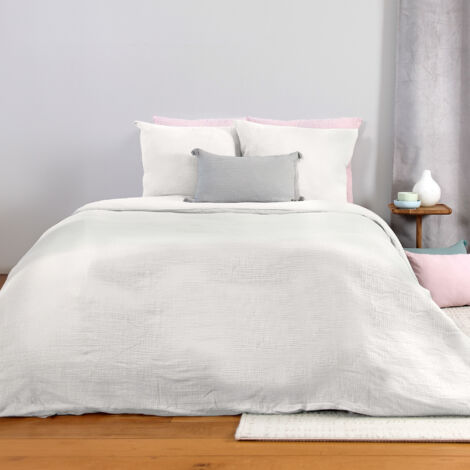 Parure de lit GAZGAZ double gaze de coton 260x240 cm (1/5)