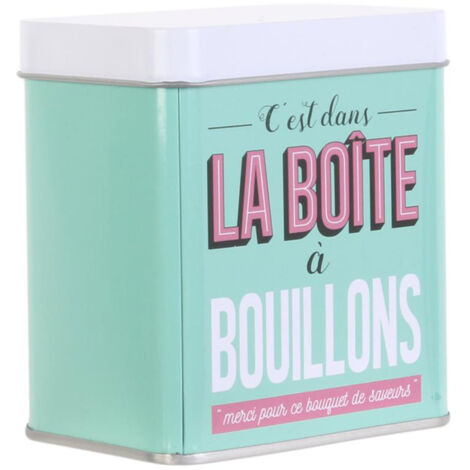 Petite boîte en métal LA BOITE A Bouillon (1/3)