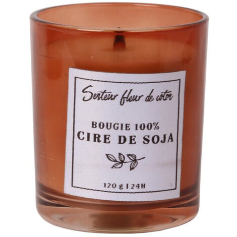 Bougie parfumée 100% cire de soja senteur fleur de coton collection SOYA (1/3)