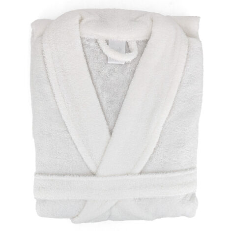 Peignoir de bain ALPHA col châle XL