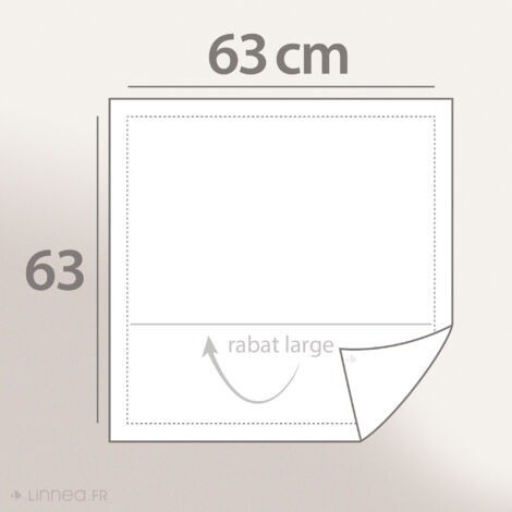Parure de lit GROU polyester microfibre Taie 63x63 cm 140x200 cm