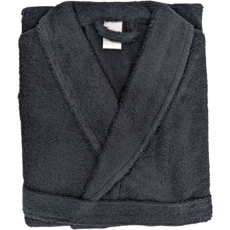Peignoir de bain ALPHA col châle L
