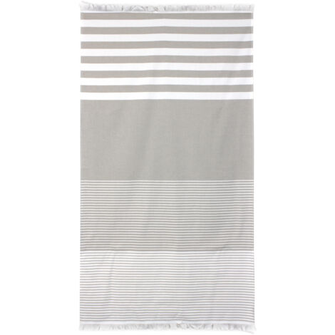 Drap de plage Fouta coton 290 g/m² Rayures (1/5)