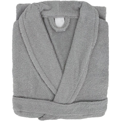 Peignoir de bain ALPHA col châle L
