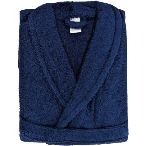 Peignoir de bain ALPHA col châle M