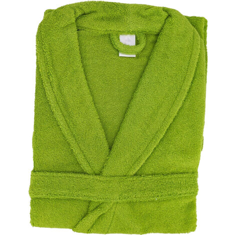 Peignoir de bain ALPHA col châle L