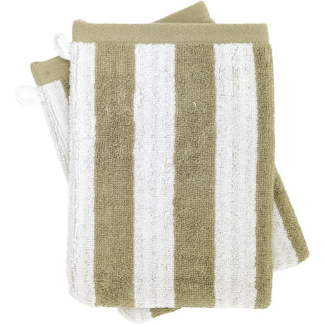 Gant de toilette collection EFFICIENCE STRIPES