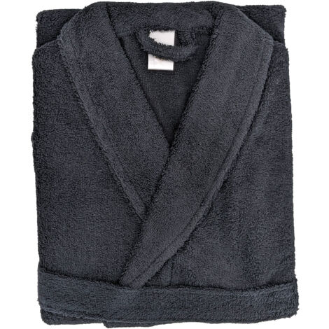 Peignoir de bain ALPHA col châle S