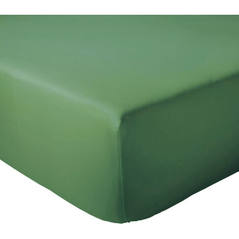 Drap housse coton EVASION Bonnet de 30 cm 160x200 cm (1/5)