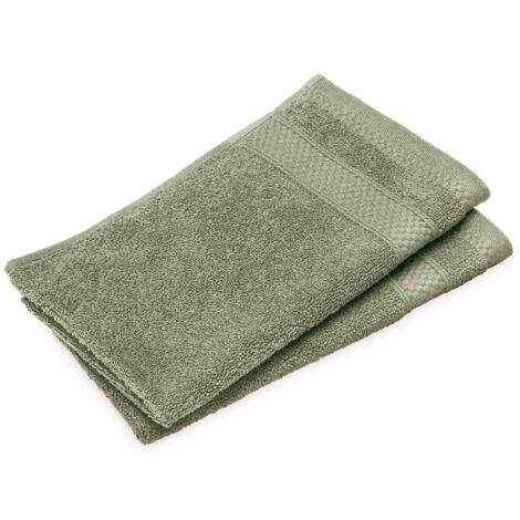 Lot de 2 serviettes invités NAÏA