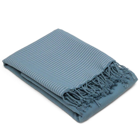 Drap de plage fouta NID D'ABEILLE