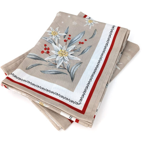 Torchon de Montagne collection LES GUETS coton