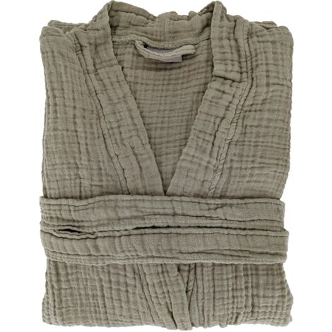 Peignoir mousseline de coton KEA S/M