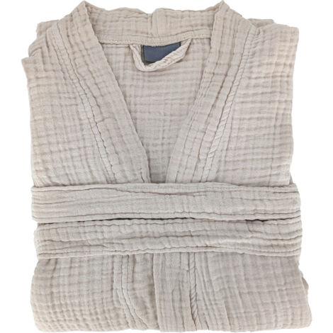 Peignoir mousseline de coton KEA S/M