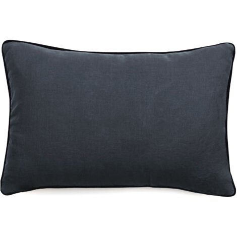 Housse de coussin PRELUDE en lin et coton 40x60 cm