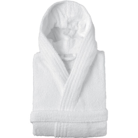Peignoir adulte à capuche PURE Capuche Standard L