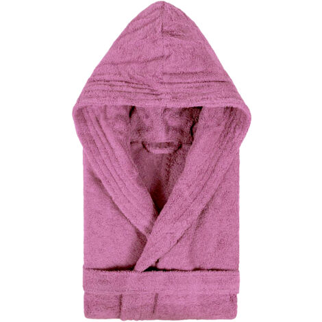Peignoir adulte à capuche PURE Capuche Standard XS