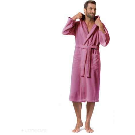 Peignoir adulte à capuche PURE Capuche Standard XS