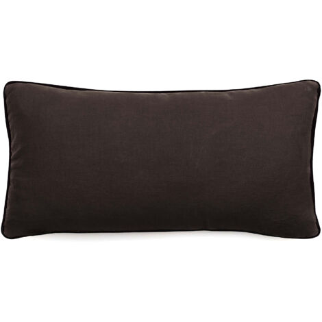 Housse de coussin PRELUDE en lin et coton 55x110 cm