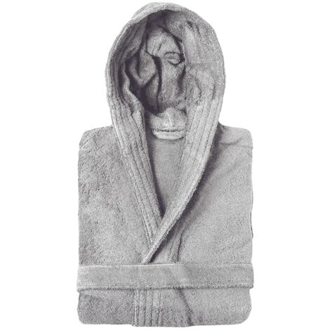 Peignoir adulte à capuche PURE Capuche Courte XXL
