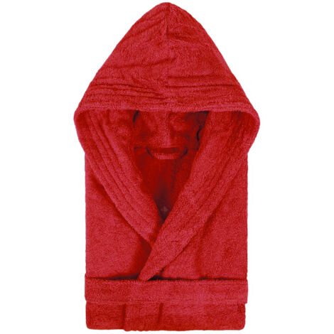 Peignoir adulte à capuche PURE Capuche Courte S