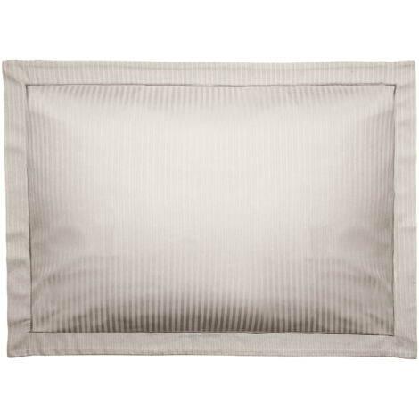 Taie d'oreiller satin de coton CONCERTO A rayures 50x70 cm (1/4)