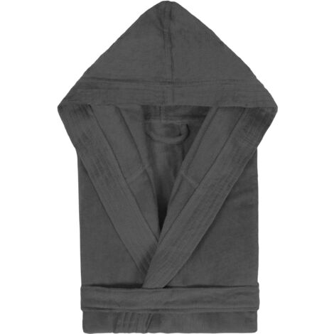 Peignoir adulte à capuche COOL en velours XXL