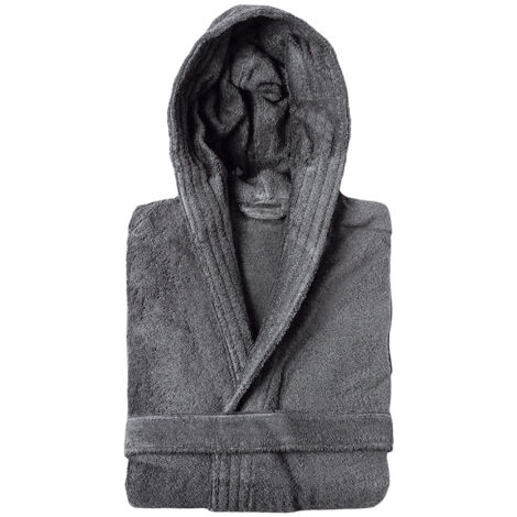 Peignoir adulte à capuche PURE Capuche Courte M