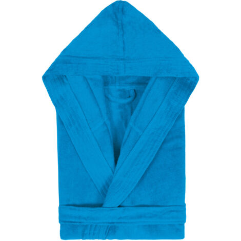 Peignoir adulte à capuche COOL en velours XL