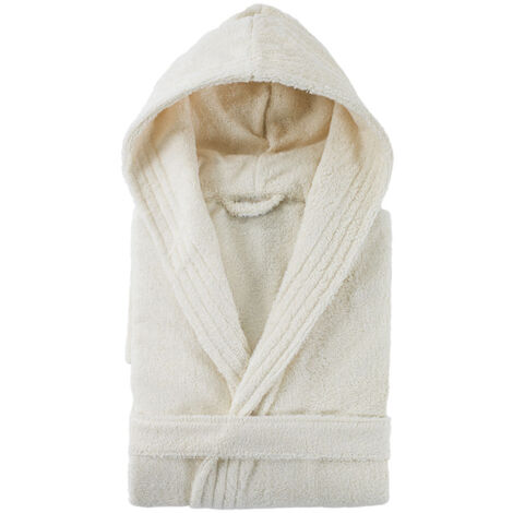 Peignoir adulte à capuche PURE Capuche Courte S