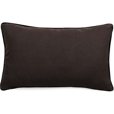Housse de coussin PRELUDE en lin et coton 30x50 cm