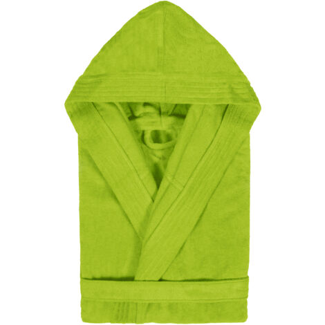 Peignoir adulte à capuche COOL en velours XL