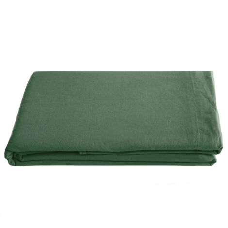 Drap plat coton lavé PALACE 240x290 cm (1/5)