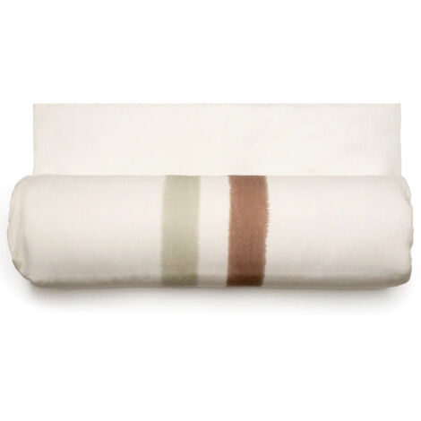 Housse d'édredon en lin lavé doublé coton lavé ARIA 80x200 cm (1/5)